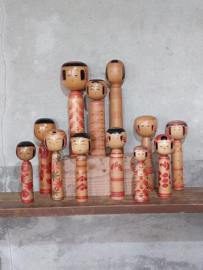 Directe Link naar alle Vintage Japanse Kokeshi Poppen