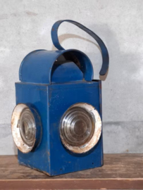 Oude Antieke Spoorlamp Wegwerkzaamheden Chalwyn