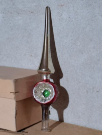 Oude Antiek Vintage Kerstbal 8700 Piek Deukpiek