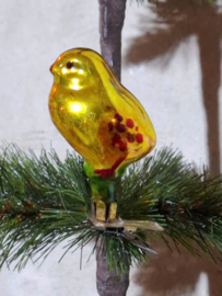 Oude Antiek Vintage Kerstbal 10275 Kuiken USSR