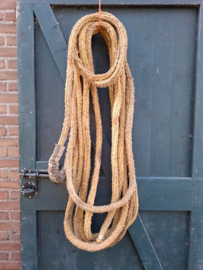 Oude Bundel Vintage Scheepstouw Touw