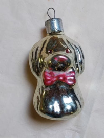 Oude Vintage Kerstbal 6898 Hond