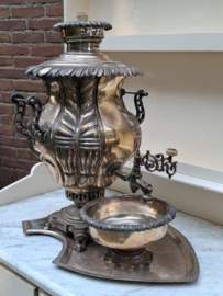 Oude Antieke Victoriaanse Samovar