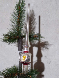 Oude Antiek Vintage Kerstbal 10395 Piek Deukpiek