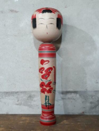 Oude Vintage Japanse Kokeshi Houten Pop Doll Toogatta