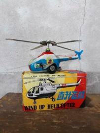 Oud Vintage Blikken Speelgoed - China - Helicopter Beijing 705