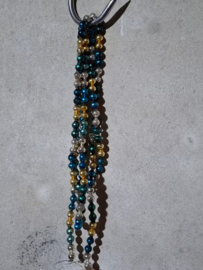 Oude Antiek Vintage Kralenslinger 10153 Kralenketting Garland Bont