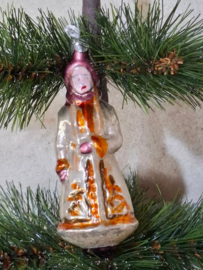 Oude Antieke Vintage Kerstbal 9835 USSR Sneeuwmeisje Snegurochka