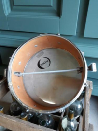 Oude brocante Metalen Trommel Drum