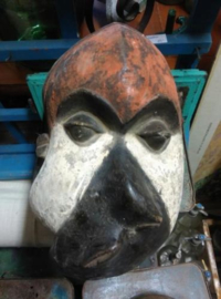 Oud Afrikaans Ritueel Masker Pende Stam uit Congo - African Art