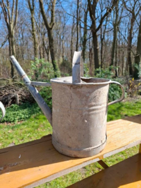 Oude Brocante Zinken Gieter