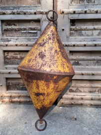 Oude Vintage Metalen Drijver Boei