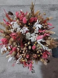 Bruidsboeket van Droogbloemen -Speciaal voor Jou Gemaakt- Droogboeket