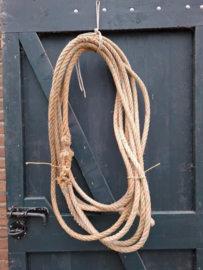 Oude Bundel Vintage Scheepstouw Touw