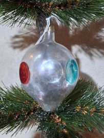 Oude Antieke Kerstbal 9725 Ornament
