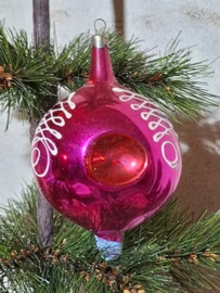 Oude Antiek Vintage Kerstbal 10112 USSR Pegel