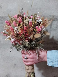 Bruidsboeket van Droogbloemen -Speciaal voor Jou Gemaakt- Droogboeket