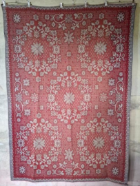 Oud Brocante Authentiek Hongaars Kleed Vloerkleed Tafelkleed Wandkleed