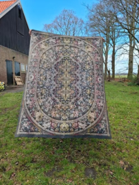 Oud Vintage Kleed Vloerkleed Tafelkleed Wandkleed