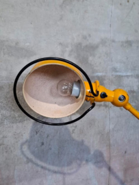 Oude Vintage Jielde Bureaulamp Lamp Werklamp Geel