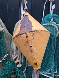 Oude Vintage Metalen Drijver Boei