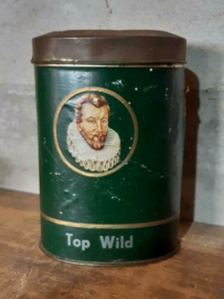 Oud Antiek Brocante Frans Blik Hudson 25 Senoritas Top Wild