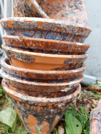 Oude Brocante Terracotta Harspot