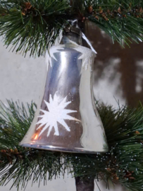 Oude Antiek Vintage Kerstbal 10223 Klokje