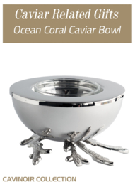 Ocean Coral Caviar Bowl