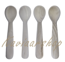 Mother of Pearl spoons set of 4 pieces (large 11cm) in box