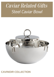 Steel Caviar Bowl