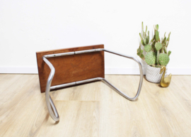 Vintage bijzettafeltje - Bauhaus stijl. Retro design tafel