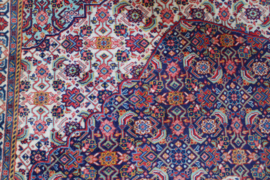Enorm groot Oosters vintage vloerkleed - Sarough. Tof Perzisch/ Boho tapijt
