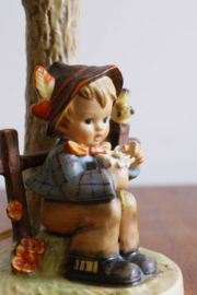 Vintage Hummel lampje, She loves me, she loves me not. Retro lamp, Goebel/W. Germany