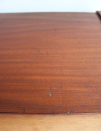 Houten vintage audiomeubel. Mid Century retro design kast / dressoir