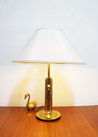 Hollywood Regency messing tafellamp. Vintage lamp, Peill en Putzler?