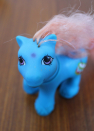 Baby Drummer - Play Time Brother : Vintage My Little Pony - G1 - Hasbro. Retro speelgoed MLP paardje
