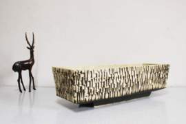 Vintage cactusbak - Adli Reuver. Aardewerk retro plantenbak - XXL