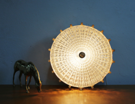 Prachtige Hollywood Regency plafonnière. Klassieke vintage plafondlamp