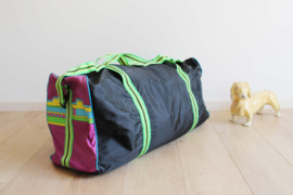 Toffe vintage weekendtas. Retro sport tas, jaren 80/90