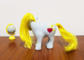 Nurse Tenderheart.  Vintage My Little Pony - G1 - Hasbro 1983. Retro speelgoed MLP paardje