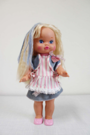 Vintage Mattel Lil' Miss Dress Up Pop - 1989. Retro speelgoed pop