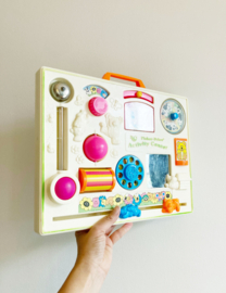 Vintage Activity Center van Fisher Price. Retro baby speelgoed