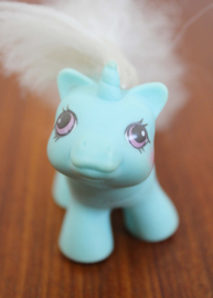 Newborn Baby Wiggles: Vintage My Little Pony - G1 - Hasbro. Retro speelgoed MLP paardje