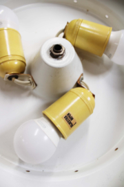Vintage Dijkstra plafondlamp. Mid Century Modern design lamp