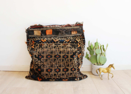 Authentieke Perzische vintage kussenhoes. Handgemaakt Oosters kussen.