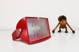 Rode vintage wandlamp - Strimma -IKEA - Kurt en Marianne Hagberg. Retro lamp