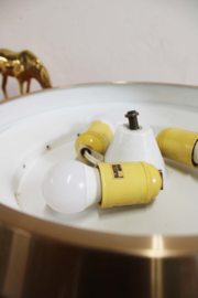 Vintage Dijkstra plafondlamp. Mid Century Modern design lamp