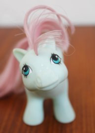 2 x Baby Cuddles: Vintage My Little Pony - G1 - Hasbro. Retro speelgoed MLP paardjes
