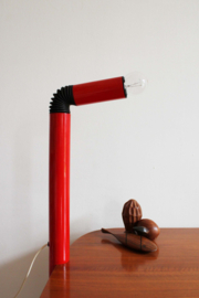 Rode vintage 'Periscopio' lamp - Stilnovo. Italiaanse retro design lamp - Danilo & Corrado Aroldi